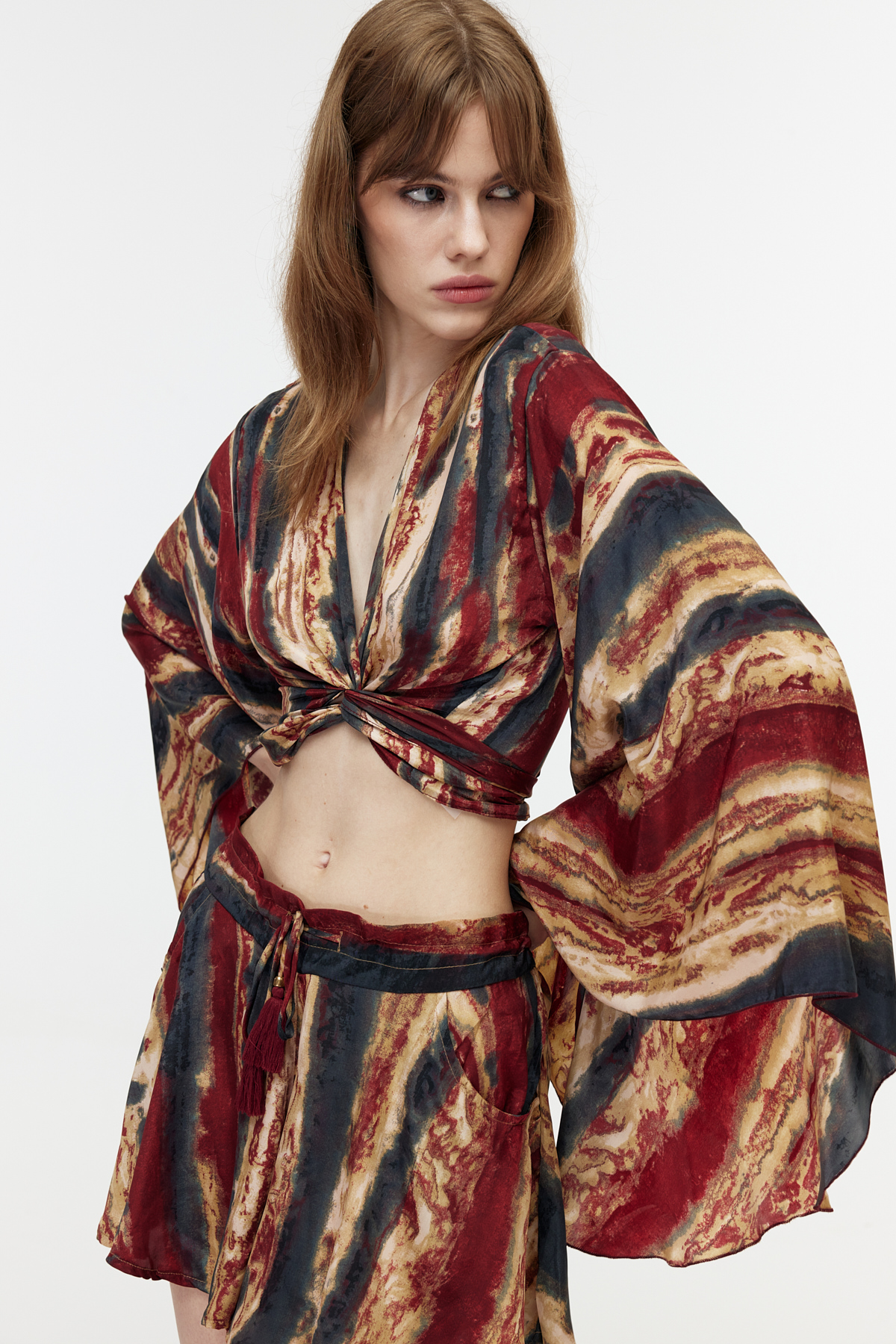 Crop top şort etek takım 5
